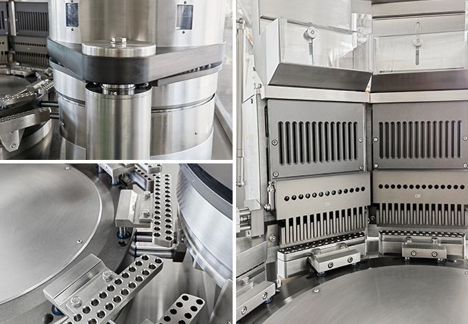 Автоматическая машина для наполнения капсул порошком