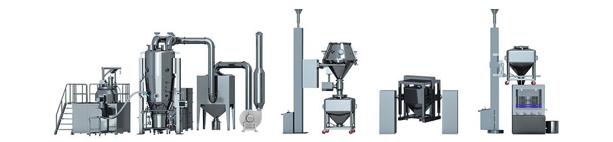 Линия по производству твердых лекарственных форм