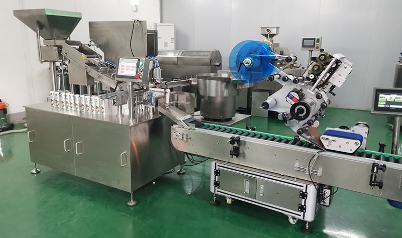 Автоматические линии для упаковки таблеток в тубы Автоматические линии для упаковки таблеток в тубы